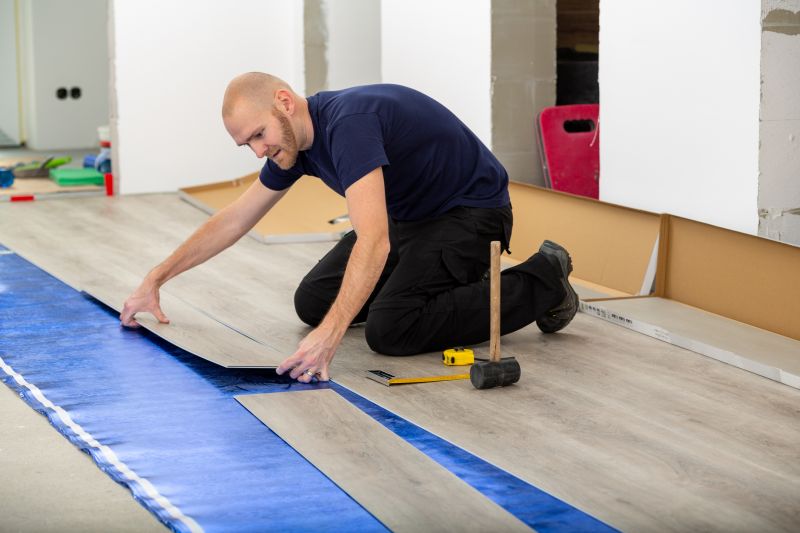 Sheet Linoleum Installation