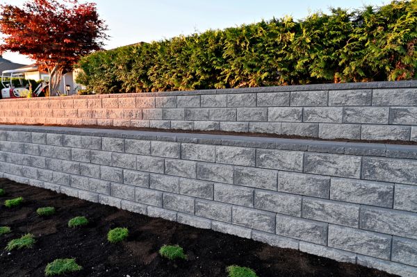 Concrete Retaining Wall Installation in Charlotte
