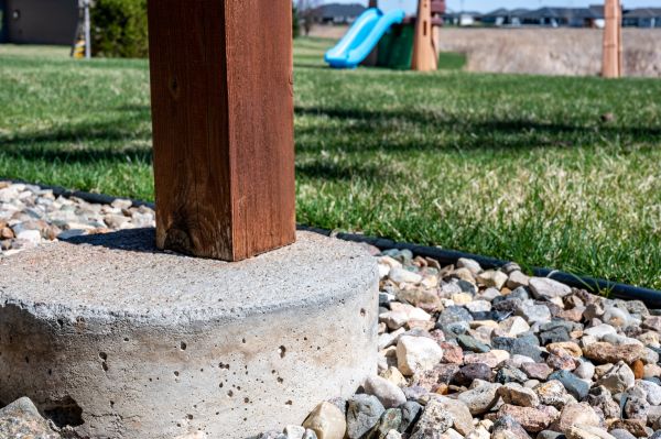 Deck Footing Installation in Charlotte