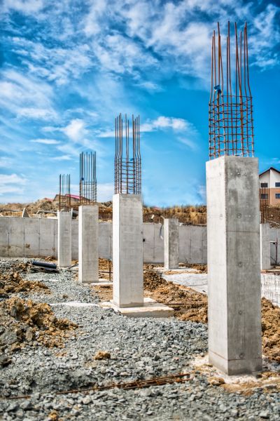Concrete Footer Pouring in Charlotte
