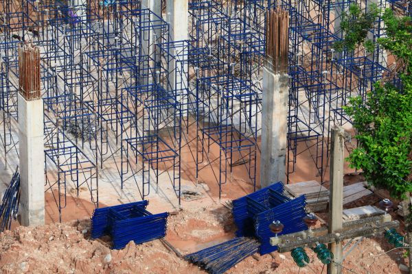Concrete Pier Construction in Charlotte