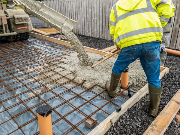 Basement Slab Pouring in Charlotte