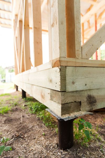 Barn Footing Construction in Charlotte